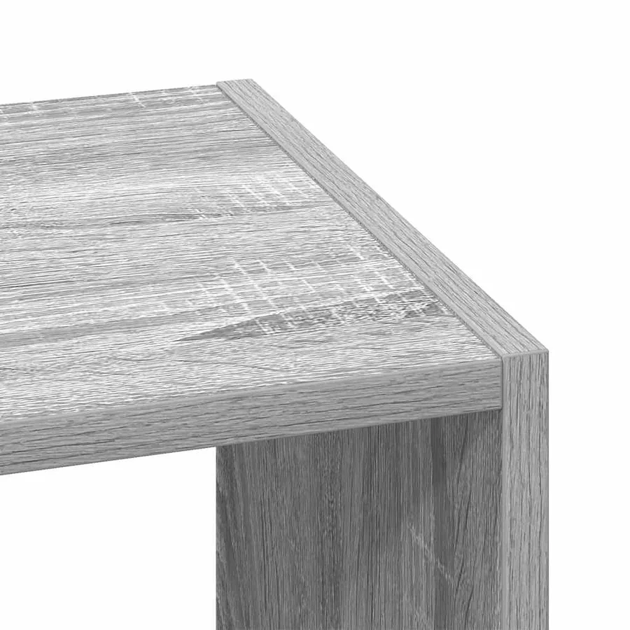 Bibliothèques 2 pcs empilable sonoma gris bois d'ingénierie - 8