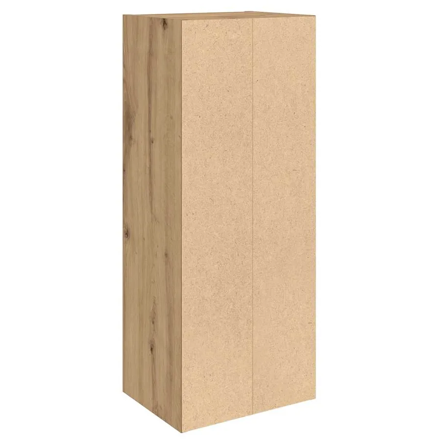 Bibliothèque chêne artisanal 31x24x77 cm bois d'ingénierie - 7