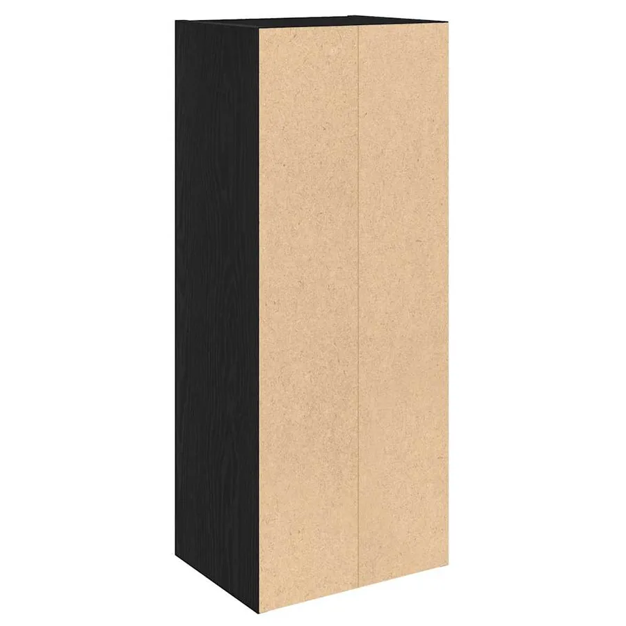 Bibliothèque chêne noir 31x24x77 cm bois d'ingénierie - 7