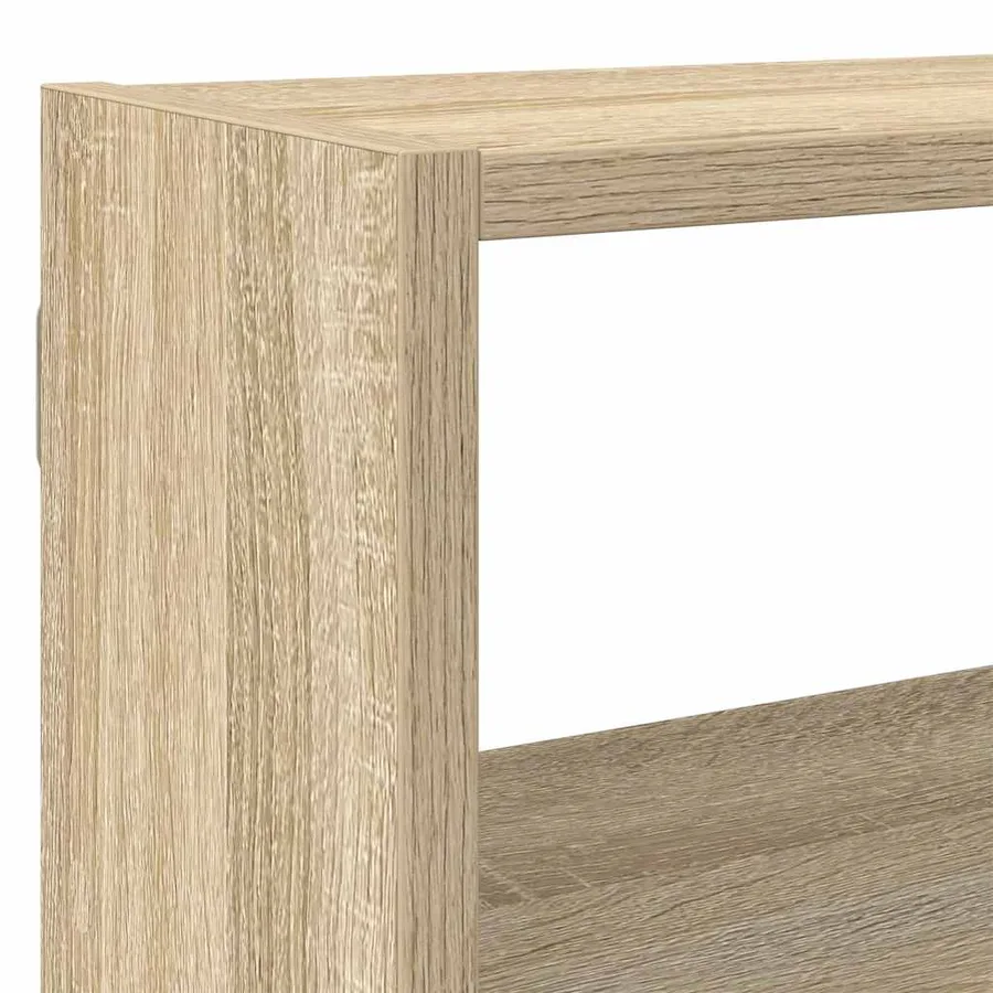 Étagère cube murale 7 compartiments chêne sonoma - 7