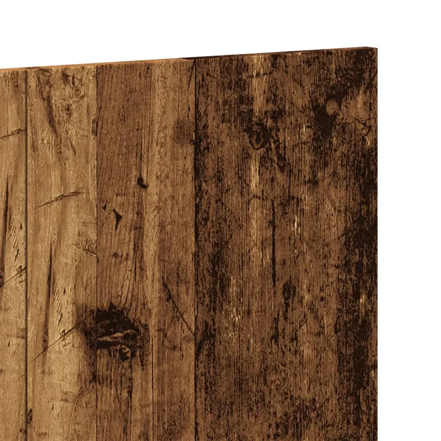 Tête de lit vieux bois 120x1,5x80 cm bois d'ingénierie - 5