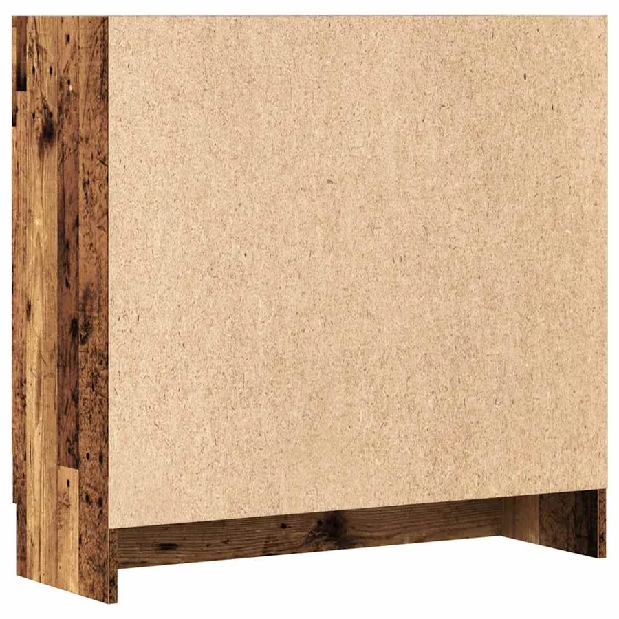 Meuble vieux bois 82,5x30,5x80 cm bois d'ingénierie - 6