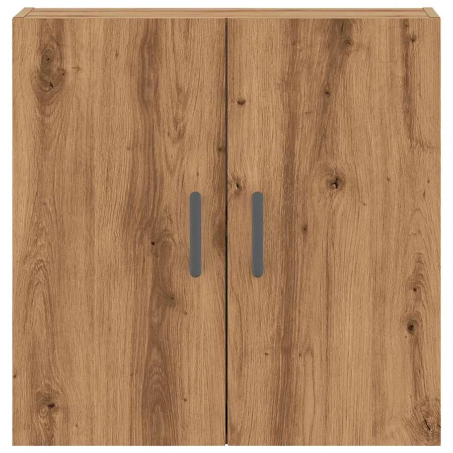 Armoire murale chêne artisanal 60x31x60 cm bois d'ingénierie - 4