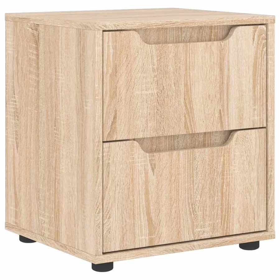 Table de chevet VISNES chêne sonoma 45x40x50 cm bois ingénierie - 2