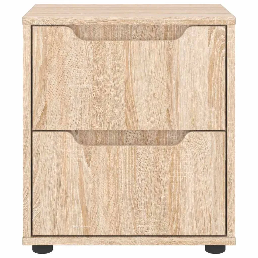 Table de chevet VISNES chêne sonoma 45x40x50 cm bois ingénierie - 4
