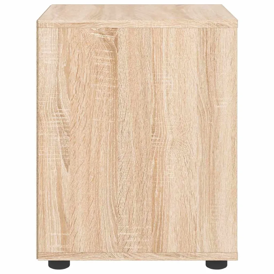 Table de chevet VISNES chêne sonoma 45x40x50 cm bois ingénierie - 6