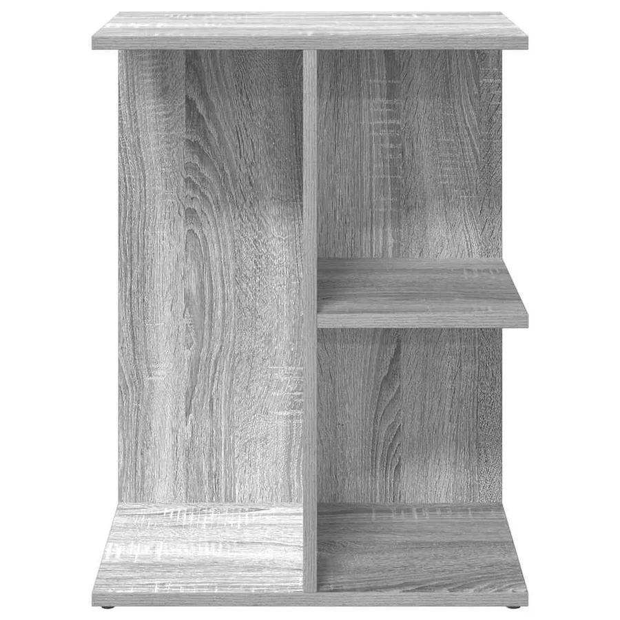 Table de chevet sonoma gris 46,5x29x61 cm bois d'ingénierie - 4