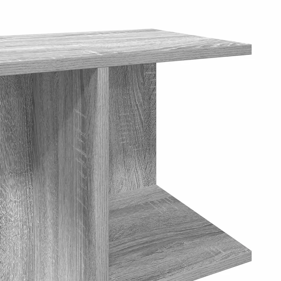 Table de chevet sonoma gris 46,5x29x61 cm bois d'ingénierie - 8