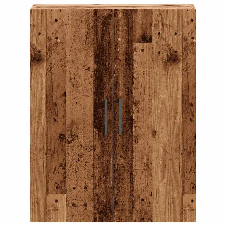 Armoire murale vieux bois 69,5x34x90 cm - 4