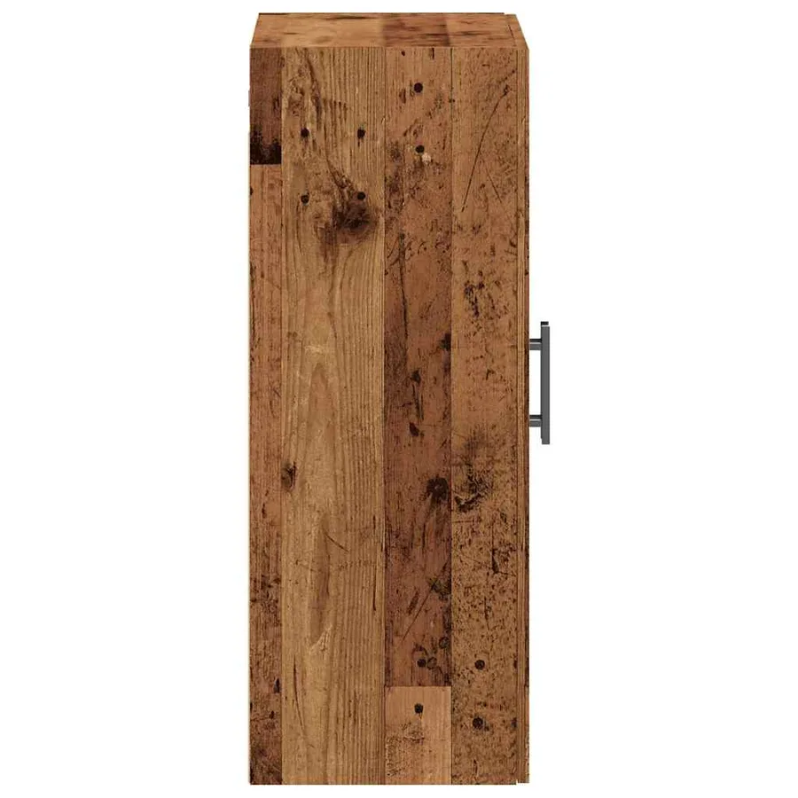 Armoire murale vieux bois 69,5x34x90 cm - 5