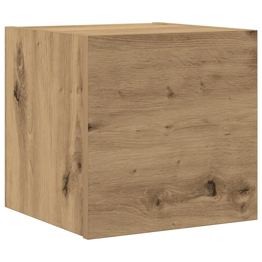 Ensemble de meuble TV mural 7 pcs chêne artisanal - 4