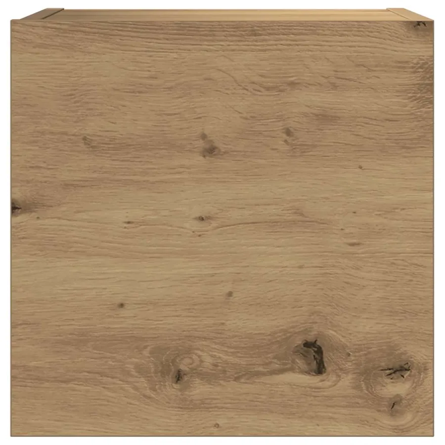 Ensemble de meuble TV mural 7 pcs chêne artisanal - 5