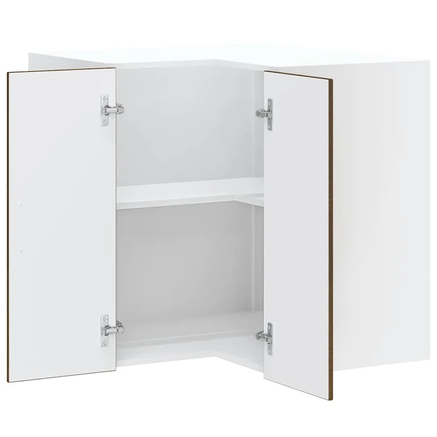 Armoire murale d'angle de cuisine Kalmar chêne marron - 5