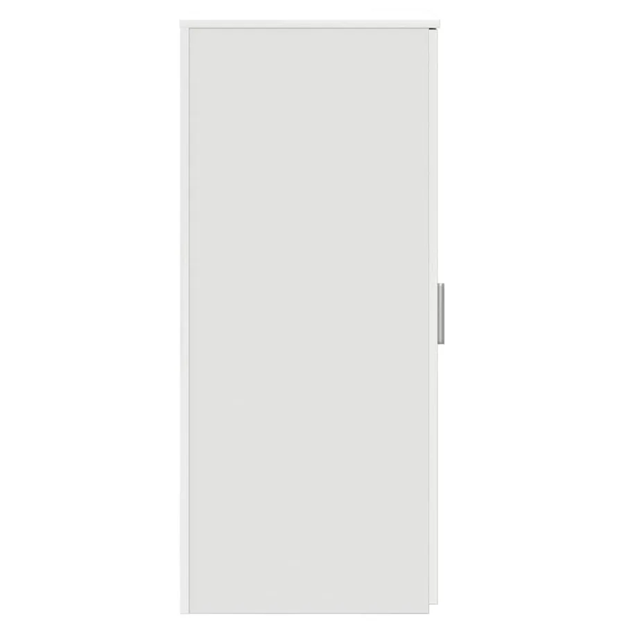 Armoire de rangement Blanc 40x45x103,5 cm Bois d'ingénierie - 6