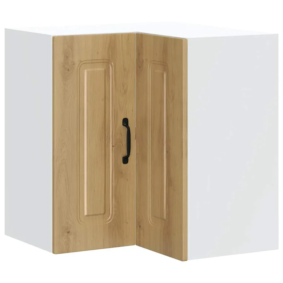 Armoire d'angle murale de cuisine Kalmar chêne artisanal - 2