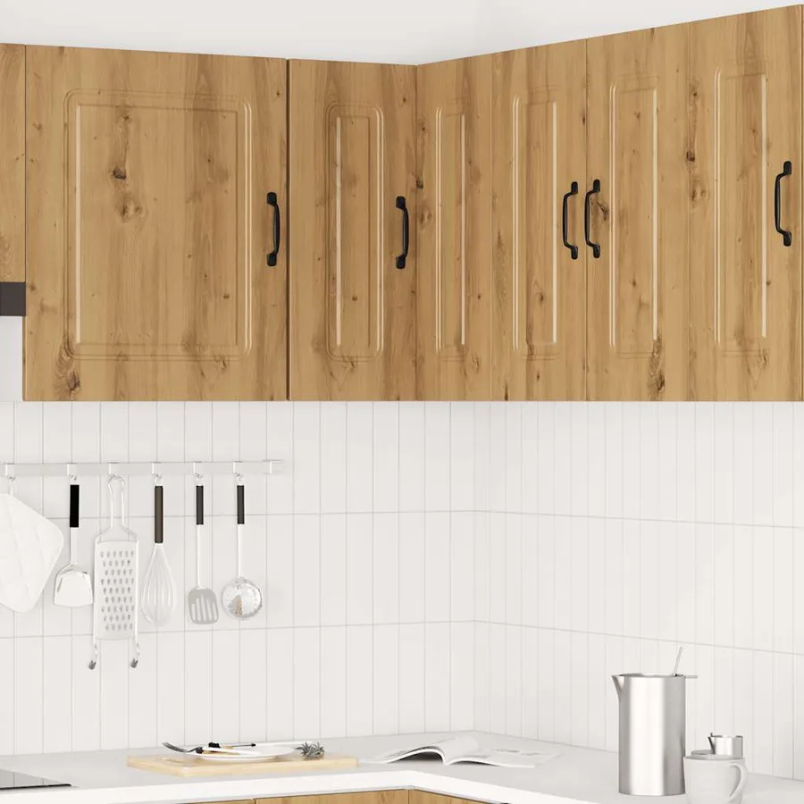 Armoire d'angle murale de cuisine Kalmar chêne artisanal - 3