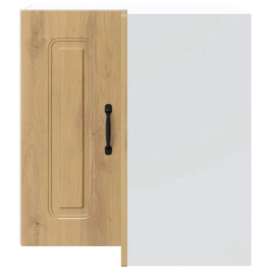 Armoire d'angle murale de cuisine Kalmar chêne artisanal - 4
