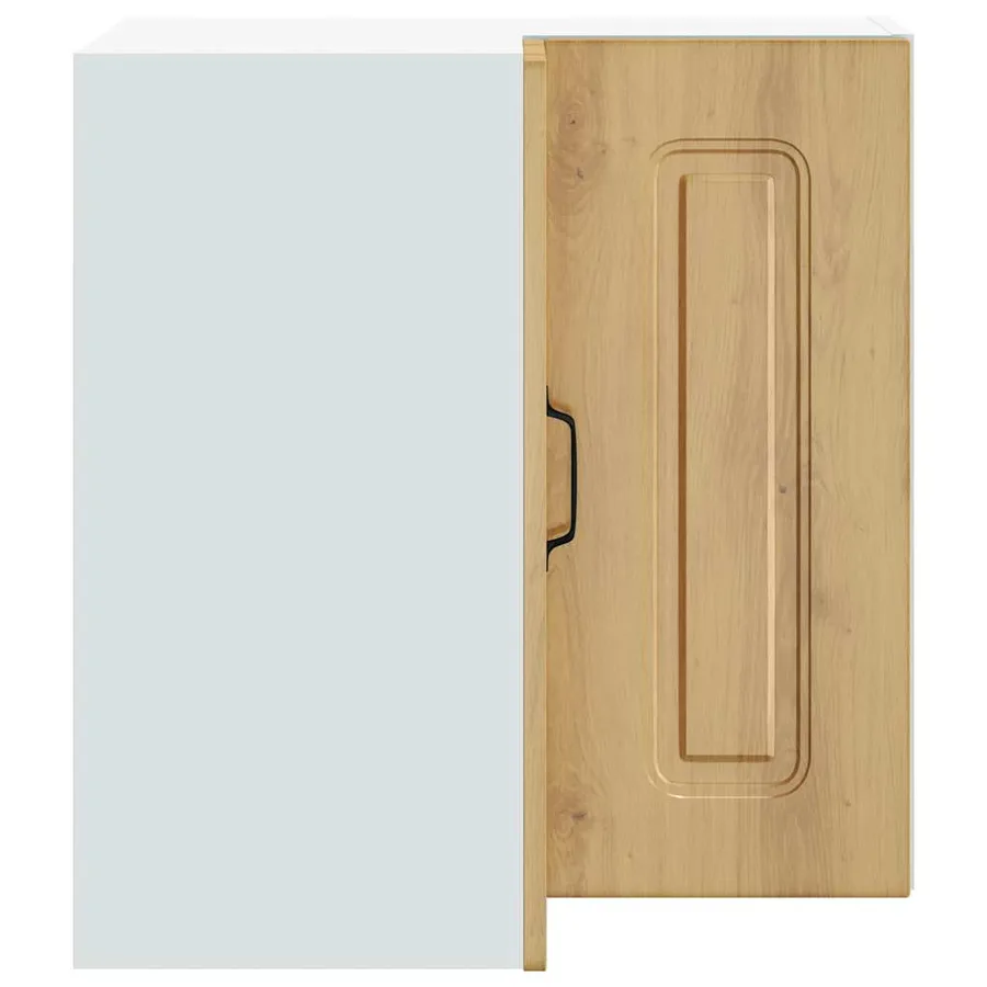 Armoire d'angle murale de cuisine Kalmar chêne artisanal - 6