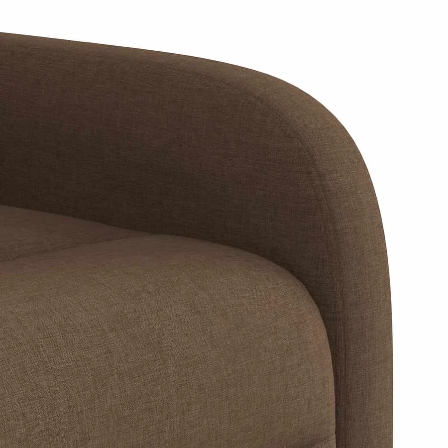 Fauteuil inclinable Marron Tissu - 11