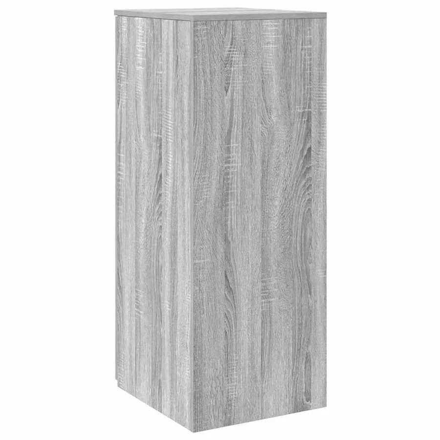 Armoire de rangement sonoma gris 40x45x103,5 cm bois ingénierie - 7