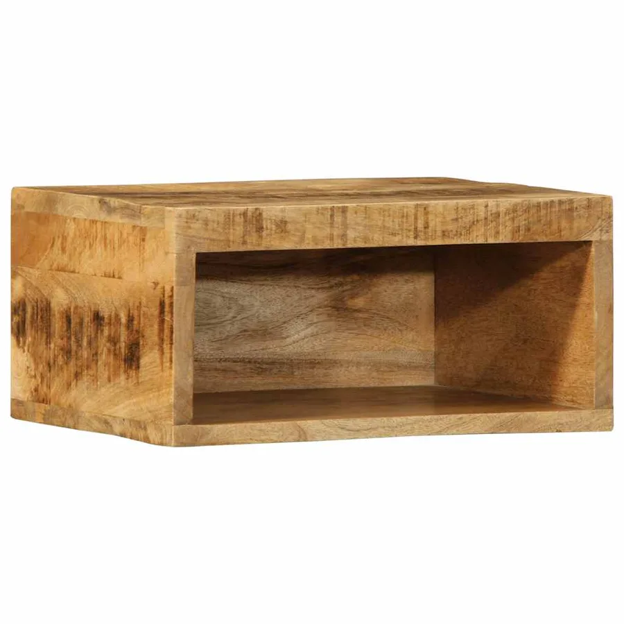 Meubles TV muraux 2 pcs bois de manguier massif brut - 2