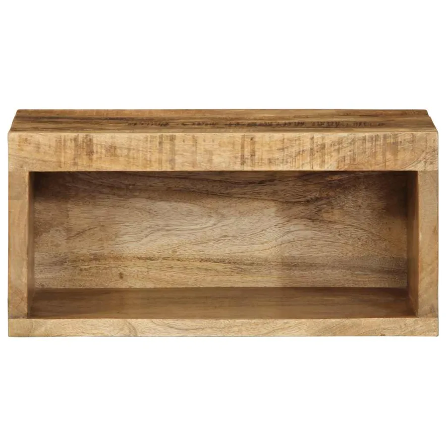 Meubles TV muraux 2 pcs bois de manguier massif brut - 5