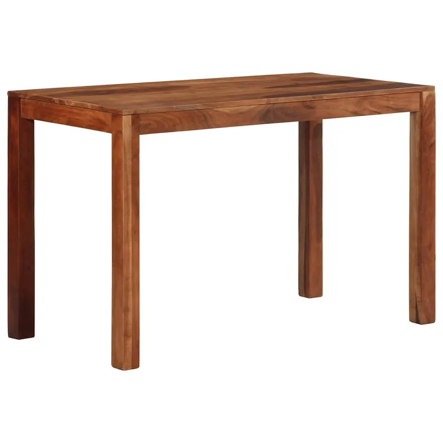 Table à manger 120x60x76 cm bois d'acacia massif