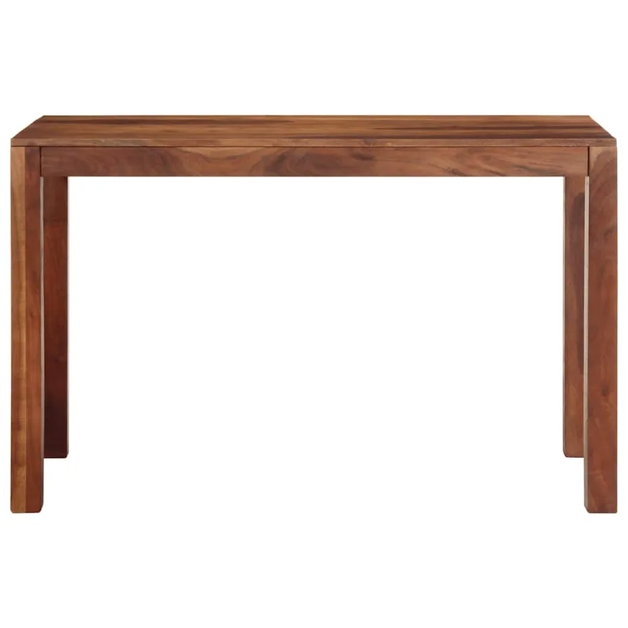 Table à manger 120x60x76 cm bois d'acacia massif - 2