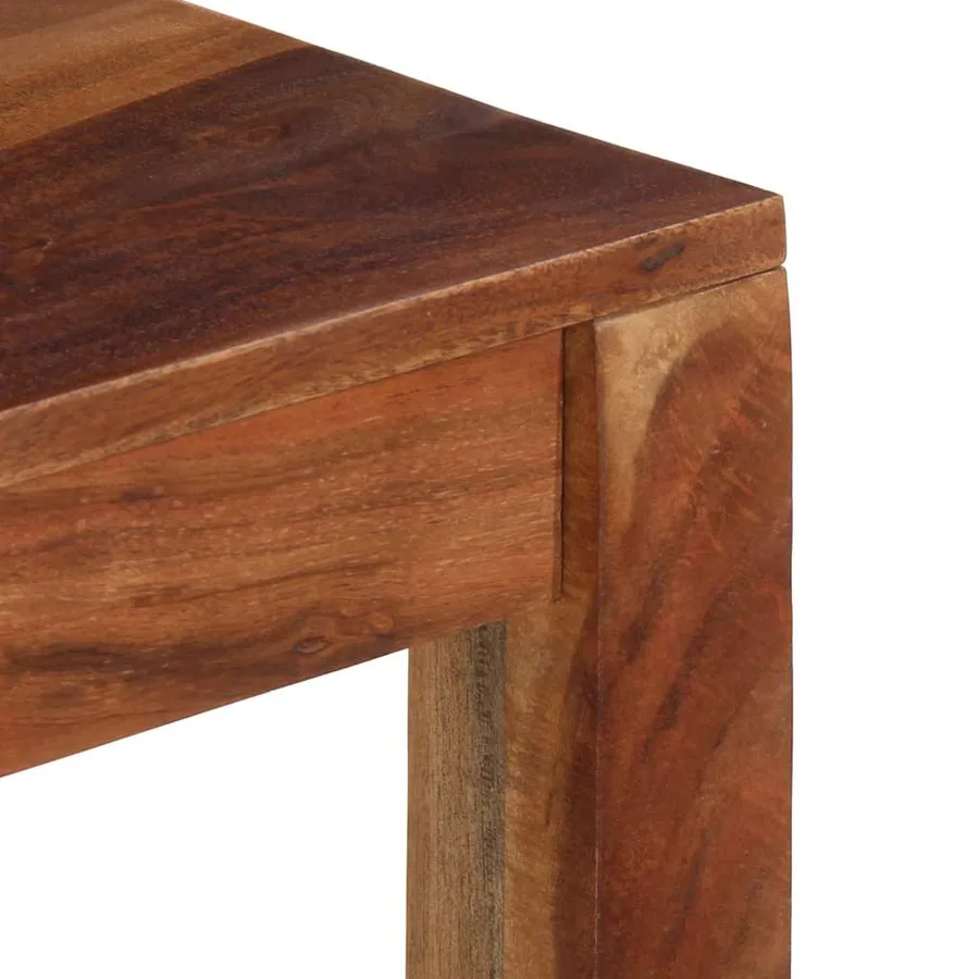 Table à manger 120x60x76 cm bois d'acacia massif - 5