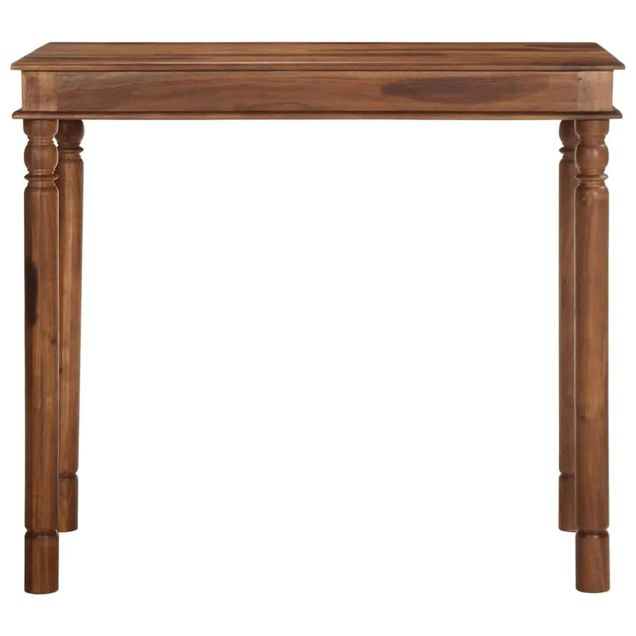 Table de bar 120x60x107 cm bois massif d'acacia - 2