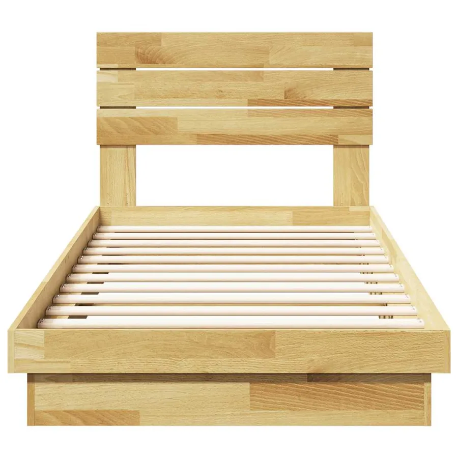 Cadre de lit avec tête de lit sans matelas 90x190 cm - 6