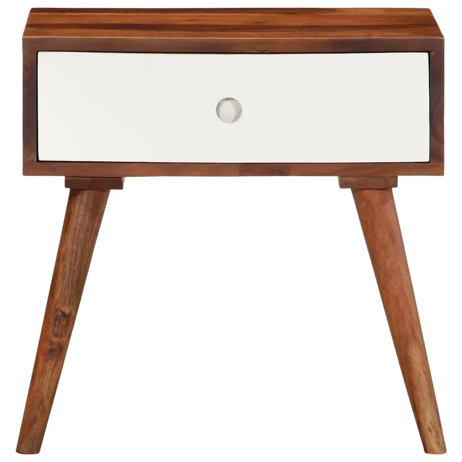 Table d'appoint 45x30x45 cm bois massif d'acacia - 3