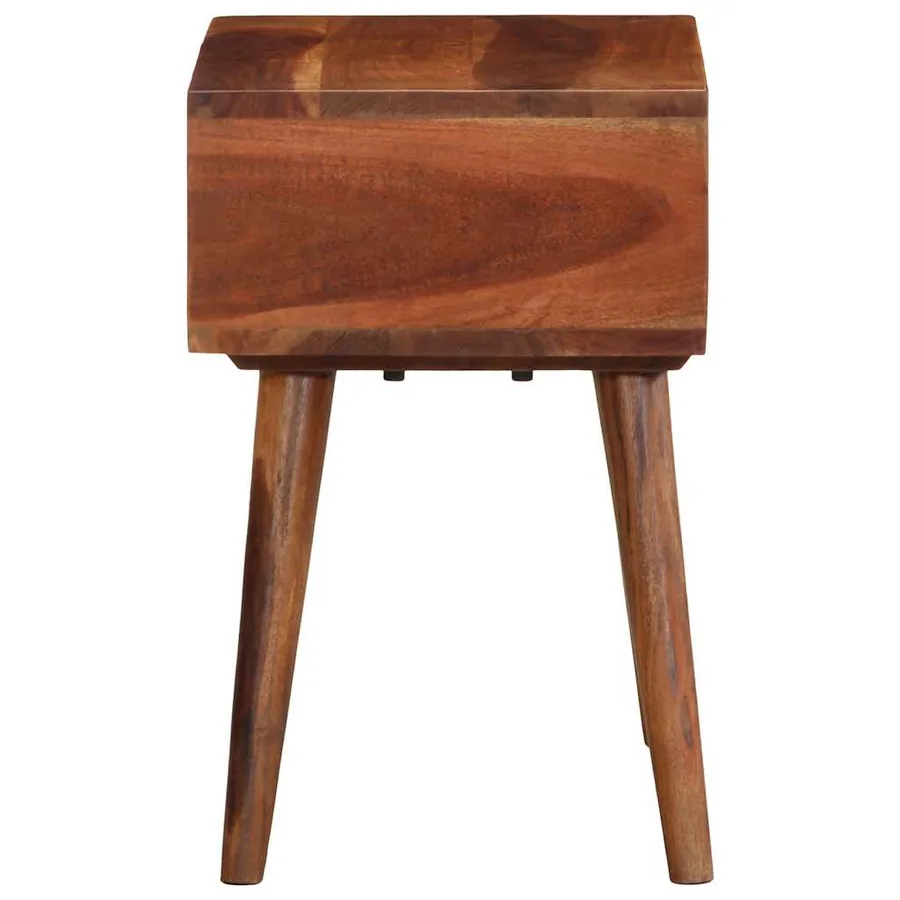 Table d'appoint 45x30x45 cm bois massif d'acacia - 4