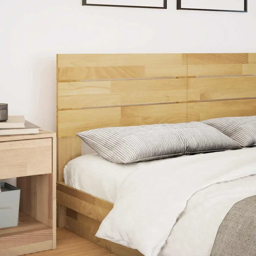 Tête de lit 135 cm en bois massif de chêne - 2
