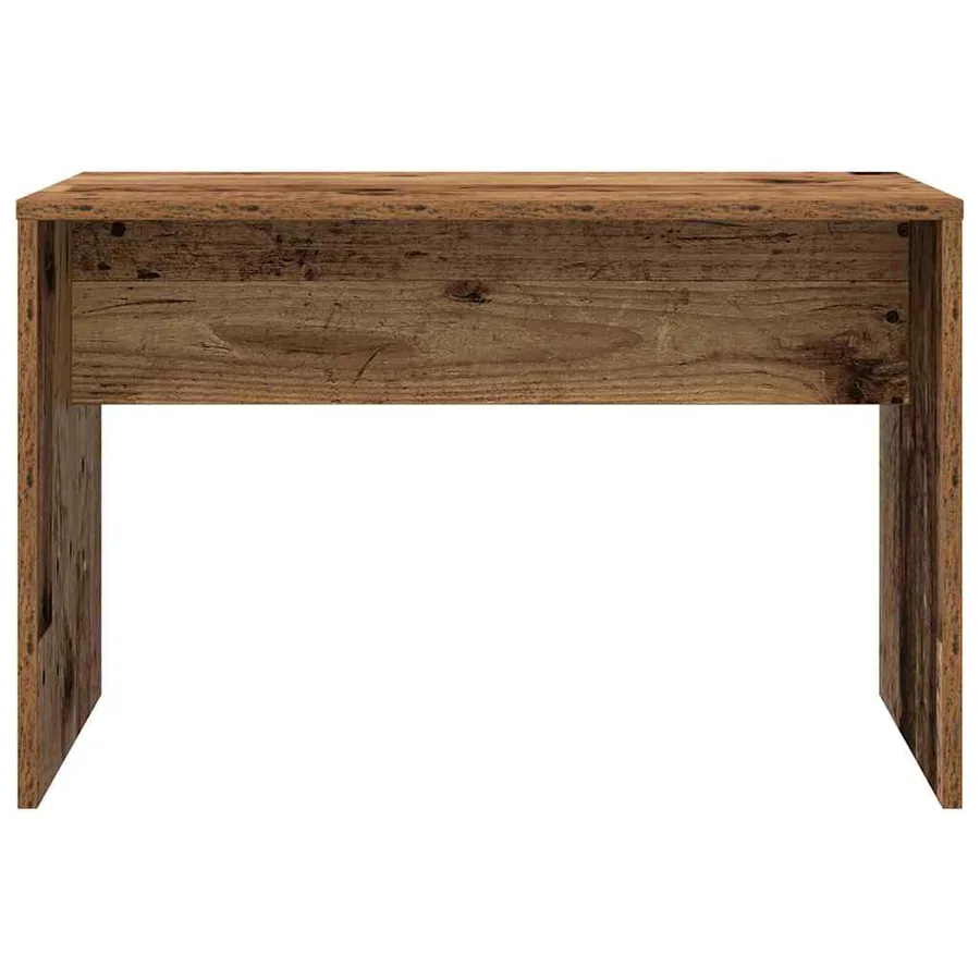 Ensemble de coiffeuse avec LED vieux bois bois d'ingénierie - 7