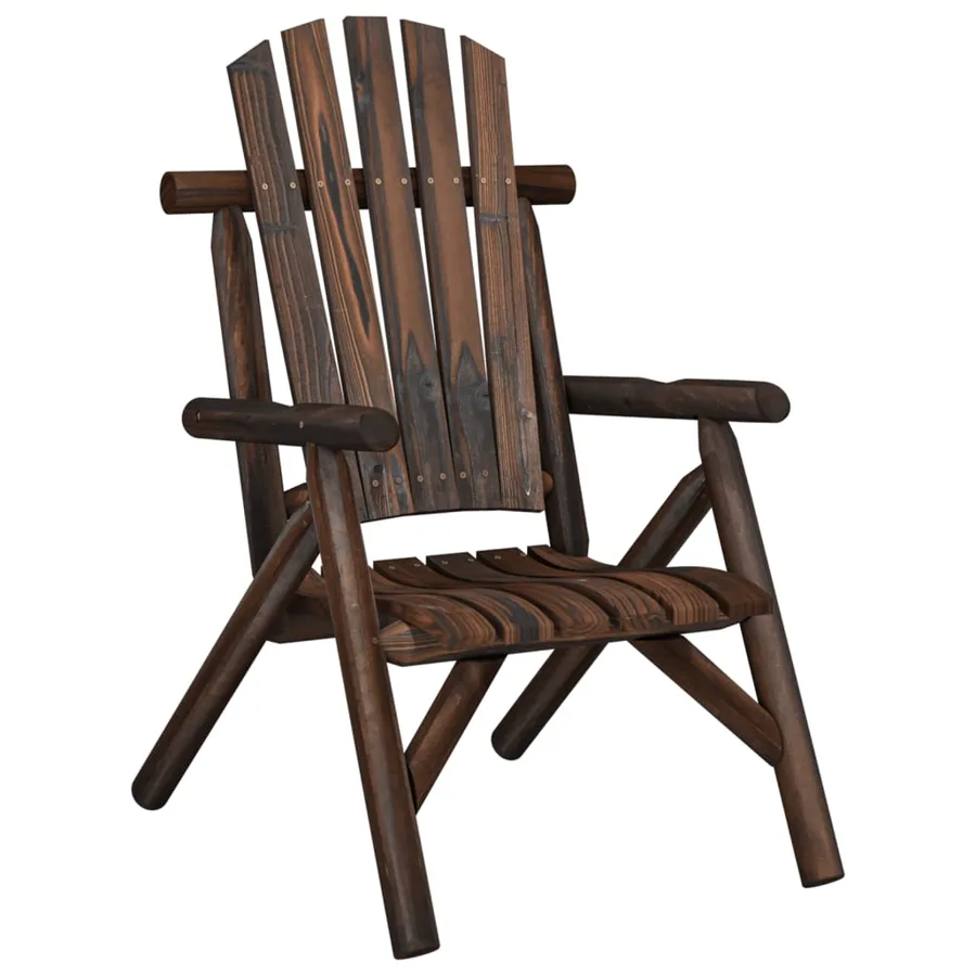 Ensemble de salon de jardin 4 pcs bois massif d'épicéa - 2