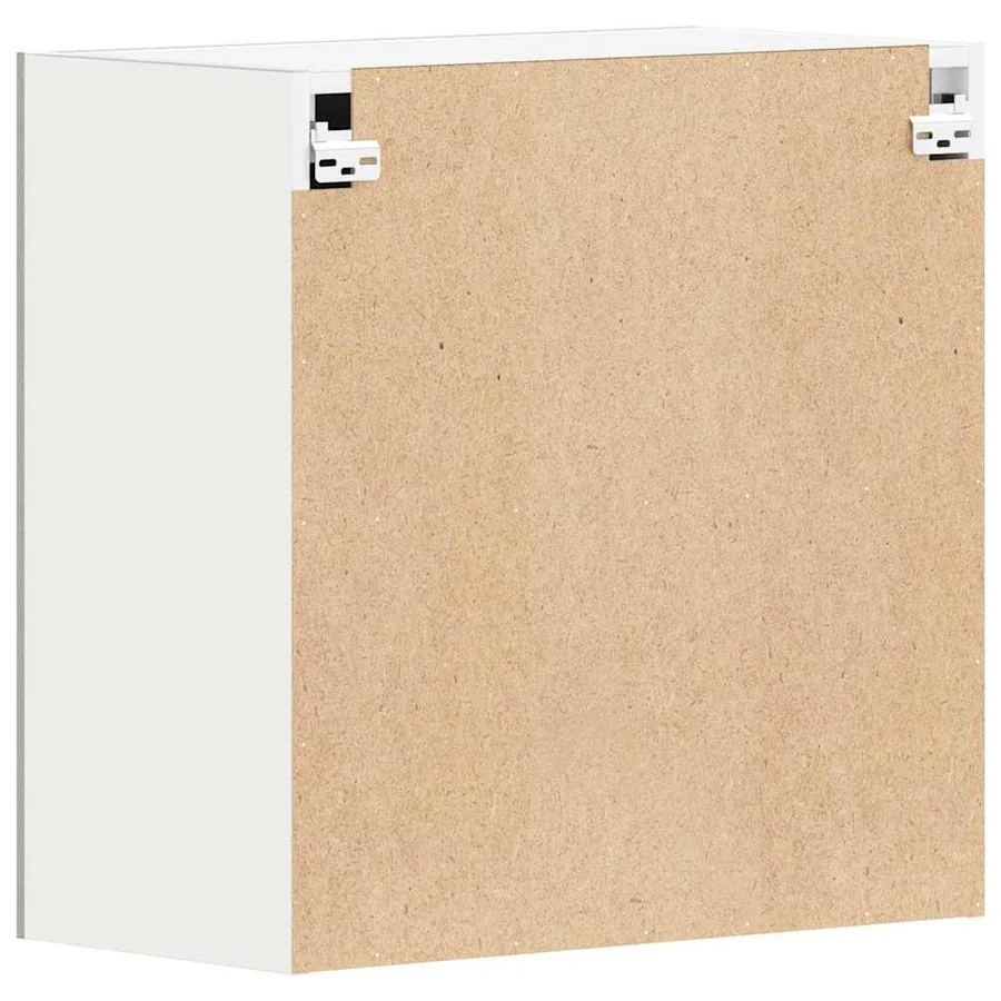 Armoire murale cuisine gris béton 60x31x60 cm bois d'ingénierie - 8