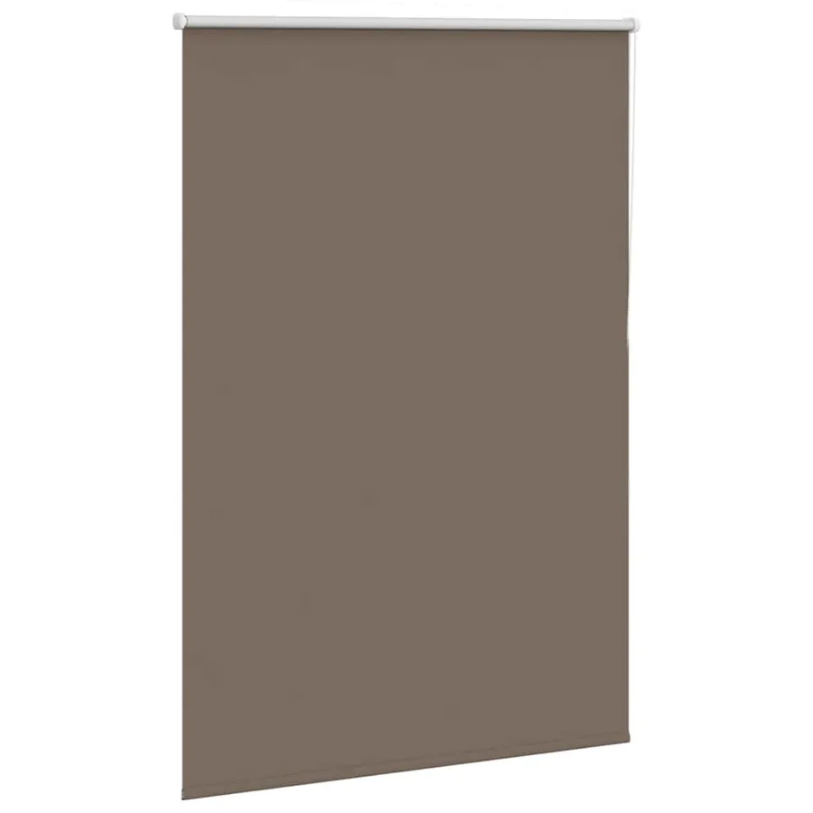 Store enrouleur occultant café 105x130cm largeur du tissu - 3