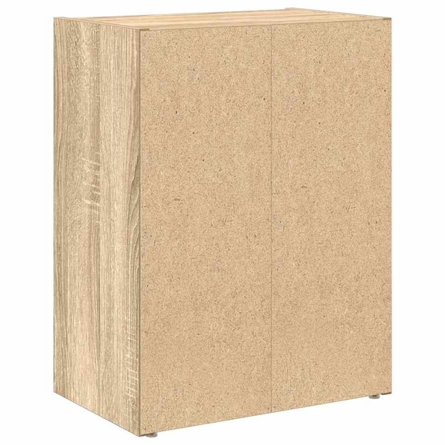 Bibliothèque chêne sonoma 40x24x52 cm bois d'ingénierie - 7