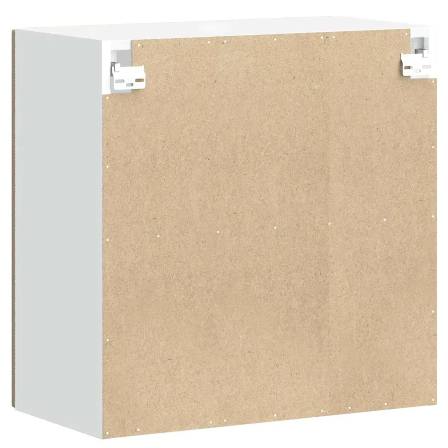 Armoire murale de cuisine avec porte vitrée "Kalmar" en bois d'ingénierie chêne Sonoma - 9