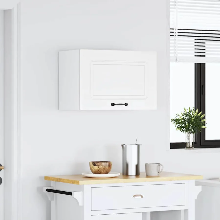 Armoire murale de cuisine Kalmar blanc bois d'ingénierie - 3