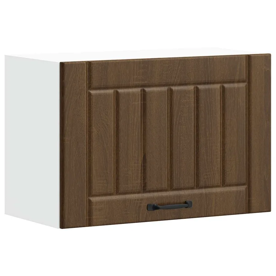 Armoire murale de cuisine Lucca chêne marron bois ingénierie - 2