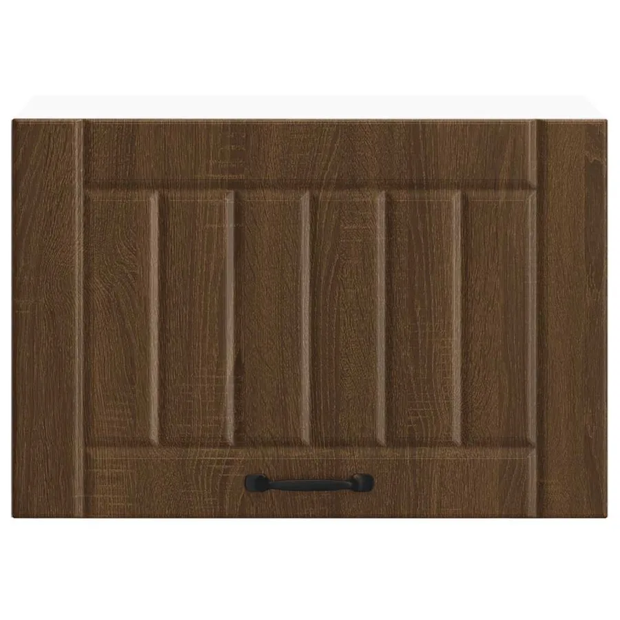 Armoire murale de cuisine Lucca chêne marron bois ingénierie - 5