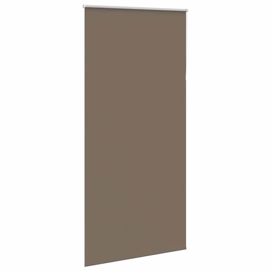Store enrouleur occultant café 105x210cm largeur du tissu - 3