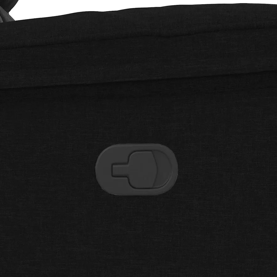 Fauteuil de massage inclinable Noir Tissu - 10