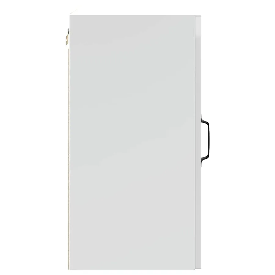 Armoires murales de cuisine 2 pcs Kalmar Bois d'ingénierie blanc brillant - 8