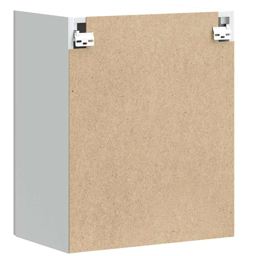 Armoires murales de cuisine 2 pcs Kalmar Bois d'ingénierie blanc brillant - 9