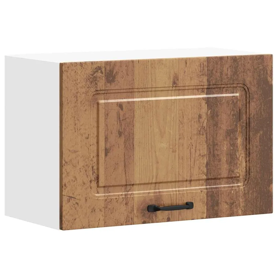 Armoire murale de cuisine Kalmar vieux bois bois d'ingénierie - 2