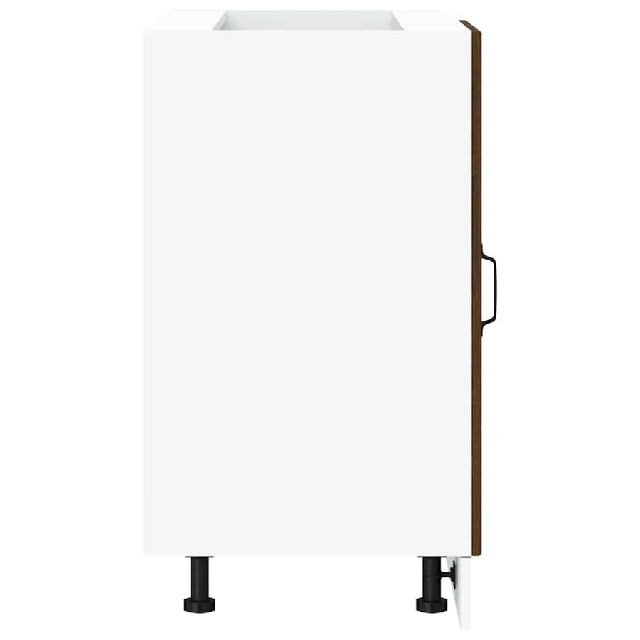 Armoire de cuisine Kalmar chêne marron bois d'ingénierie - 6