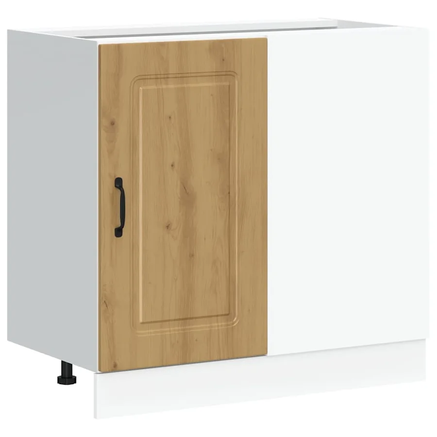 Armoire de cuisine Kalmar chêne artisanal bois d'ingénierie - 2